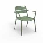 Aetos Arm Chair in aluminium for indoor and outdoor use