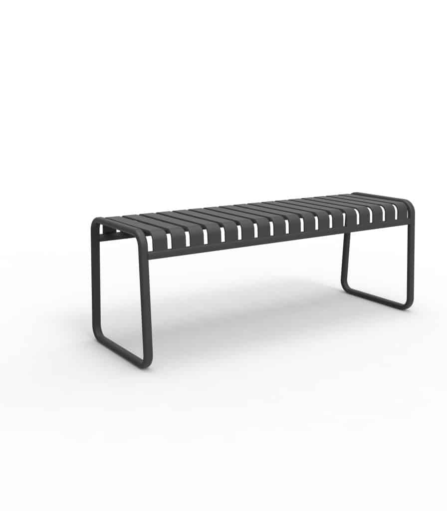 Sunset Bench – Aluminium Outdoor Bench – VILU Australia