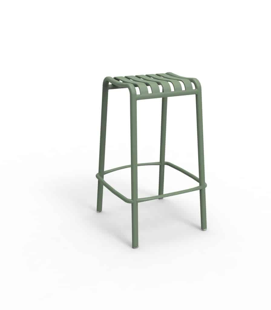Verve High Stool – Aluminium Outdoor Stool – VILU Australia